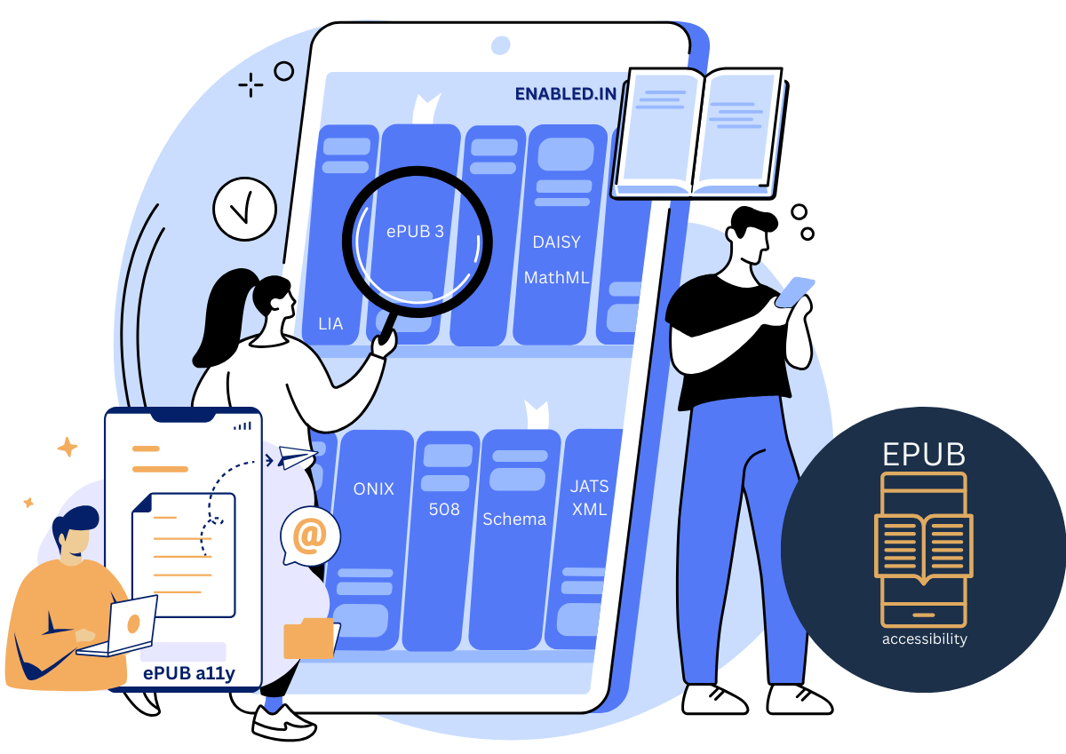 ePub Accessibility services with epub standards