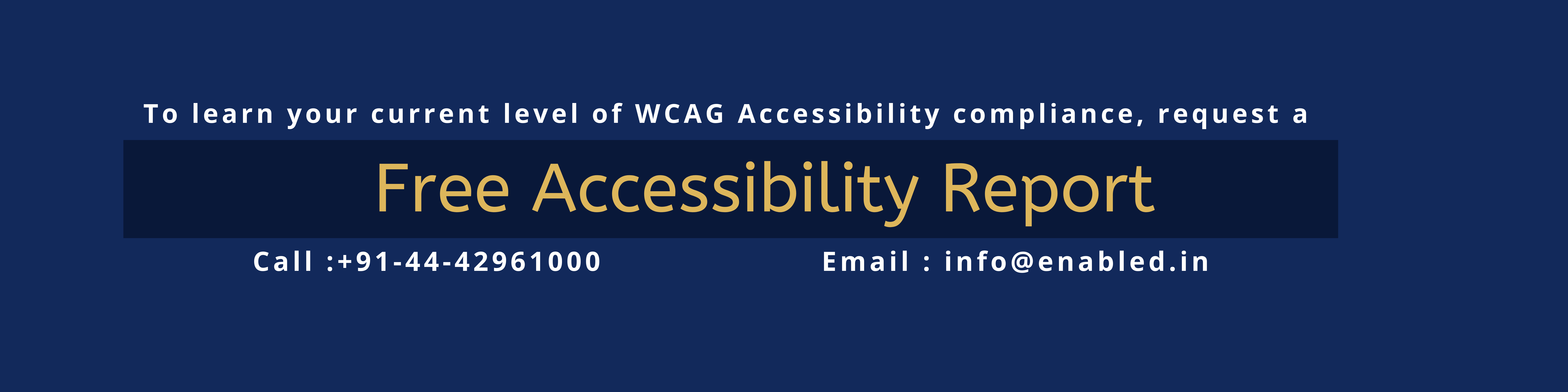 Free Accessibility Testing