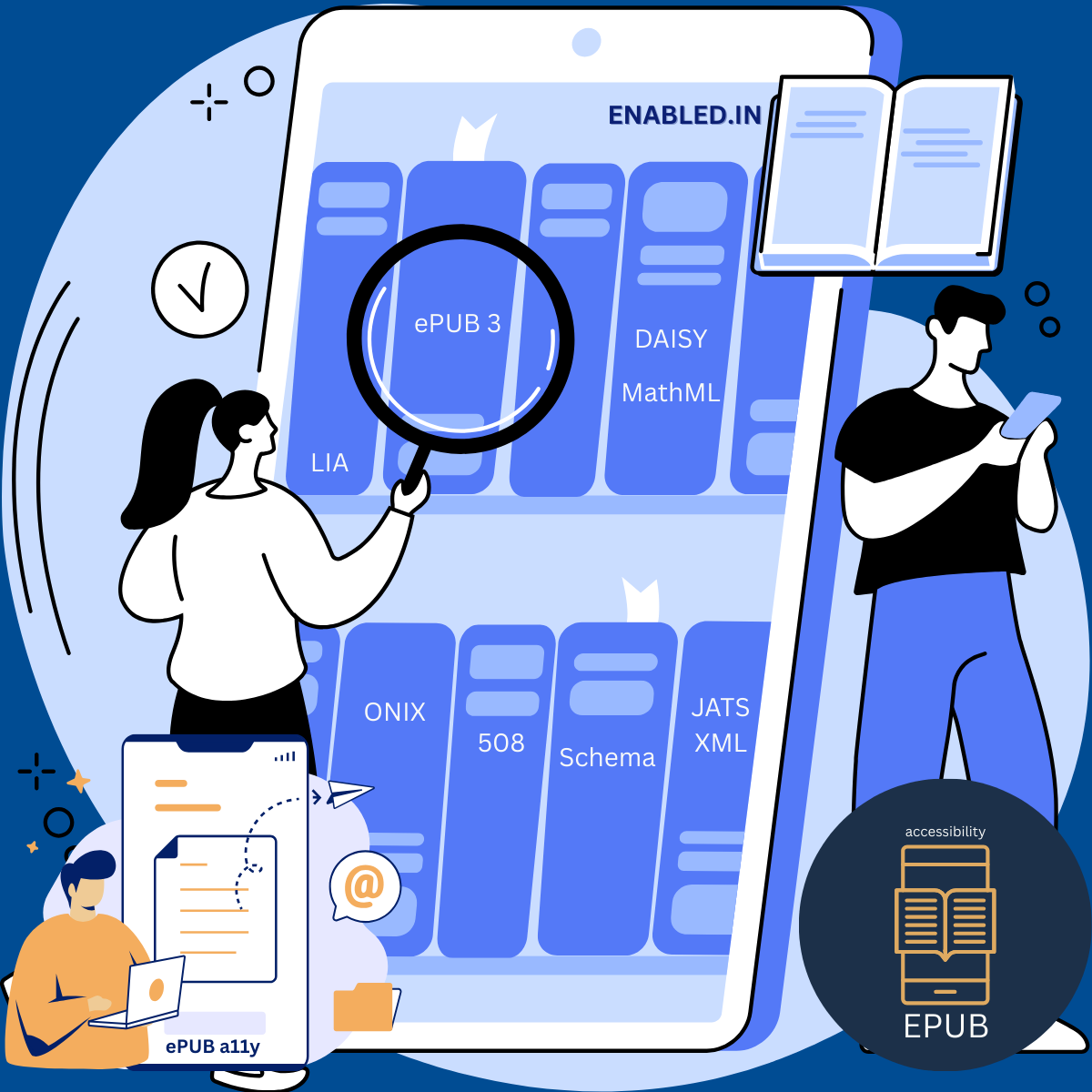 ePub Accessibility services with epub standards