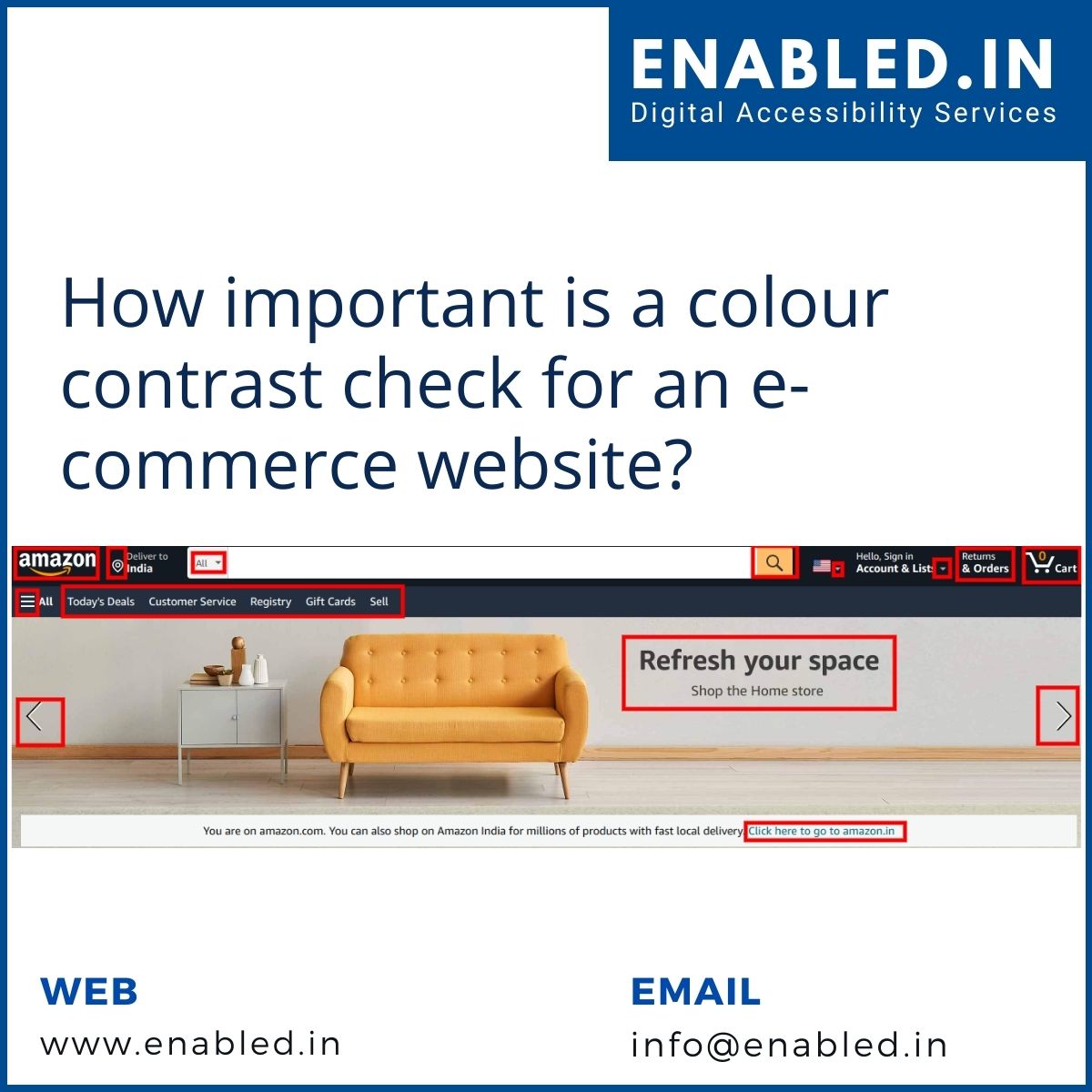 color contrast check ecommerce accessibility