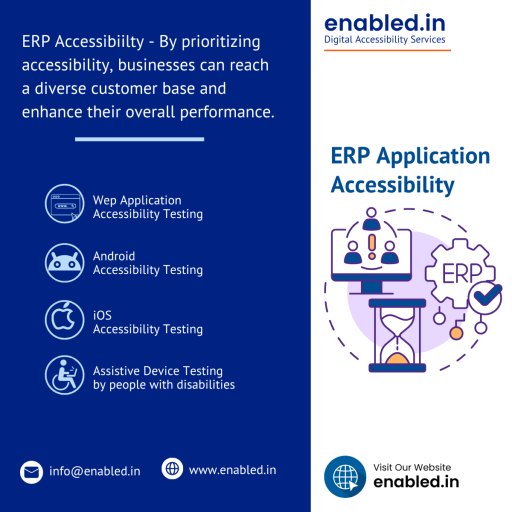ERP Application Accessibility 