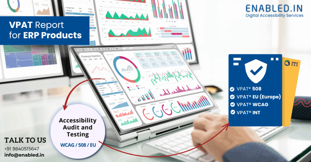 VPAT Report for ERP - Ensuring Accessibility Compliance (WCAG 2.2, Section 508 & EU Standards)