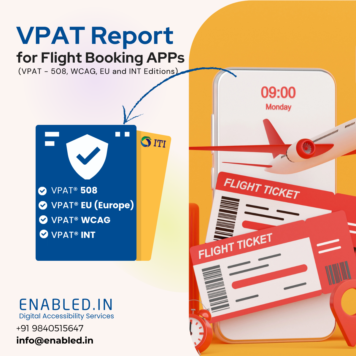 VPAT for Flight Booking APP – Guide to Accessibility Certification (Section 508, WCAG, EU/EAA)