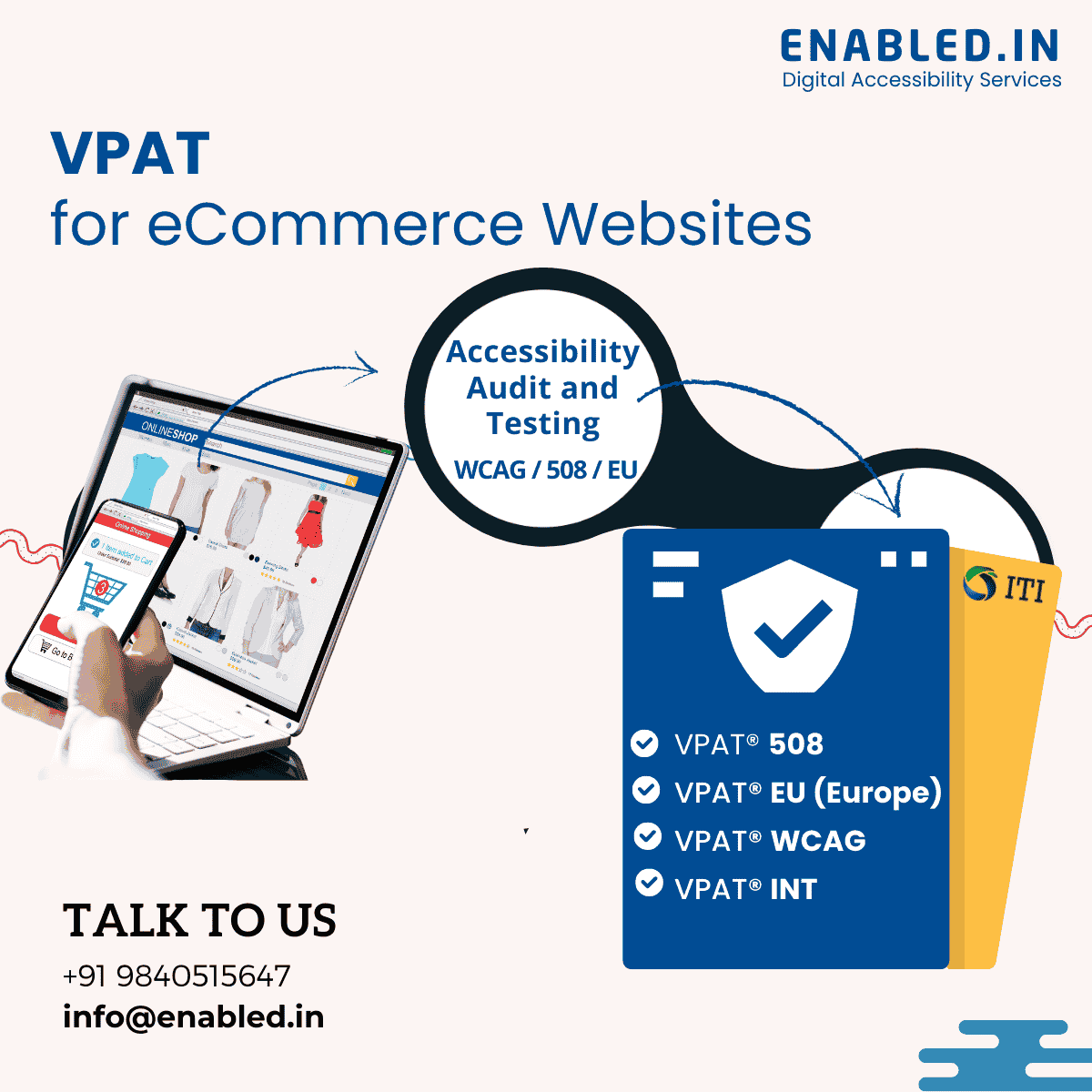 VPAT for eCommerce Websites: Ensuring Accessibility with 508, EU & WCAG Compliance