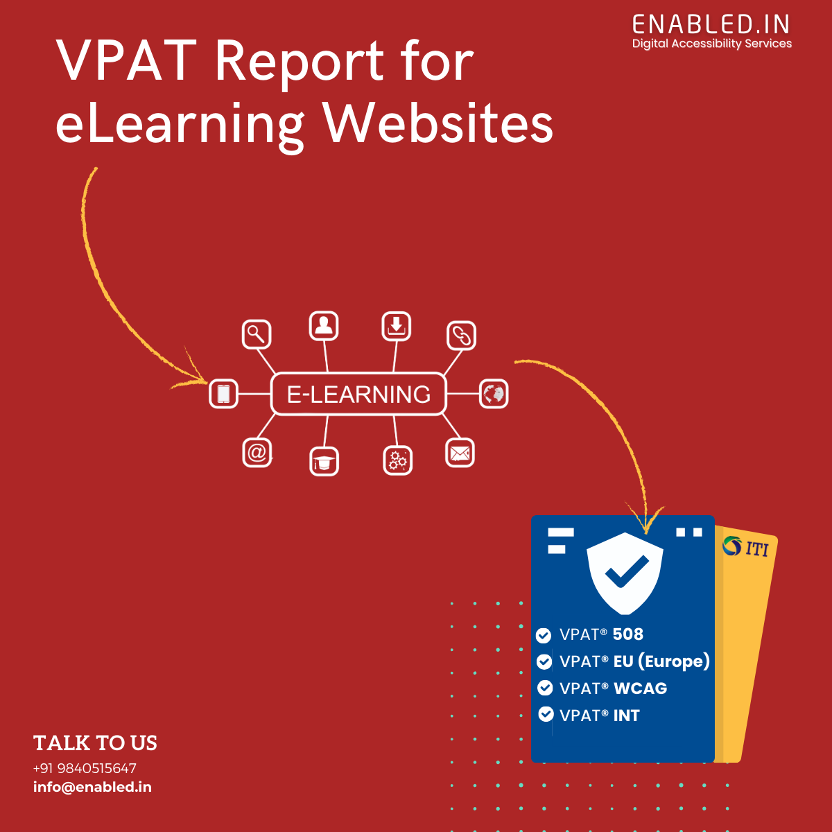 VPAT Report for eLearning Websites – WCAG / 508 / EN 301 549 Compliance