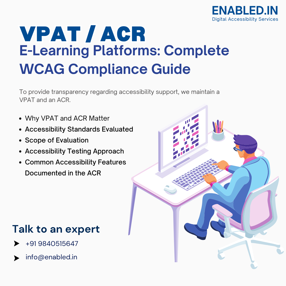 VPAT and Accessibility Conformance Report(ACR) for E-Learning Platforms: Complete WCAG Compliance Guide