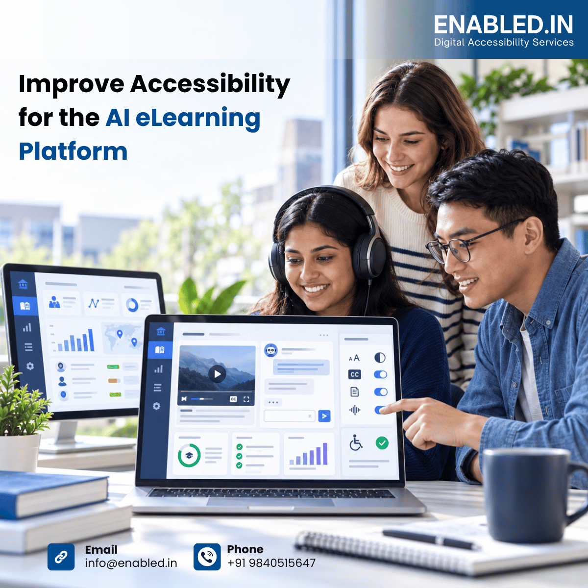 Improve Accessibility for the AI eLearning Platform