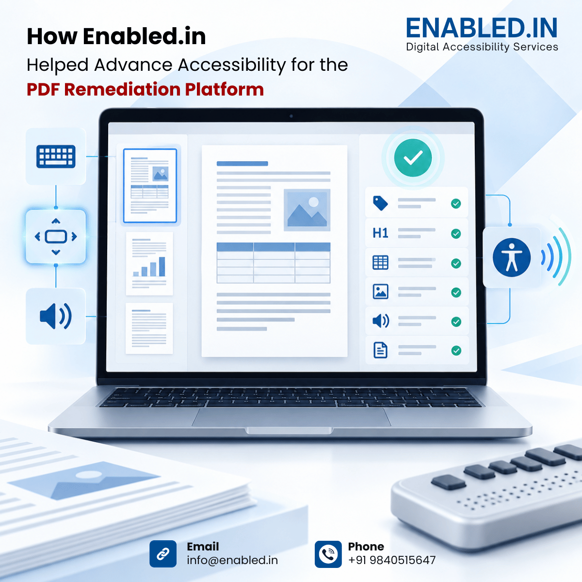How Enabled.in Helped Advance Accessibility for the PDF Remediation Platform