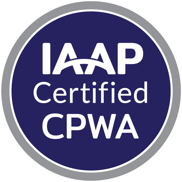 IAAP CPWA: Certified Professional in Web Accessibility