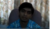 Vishal Jain, a visually impaired MBA student at IIM Lucknow,India