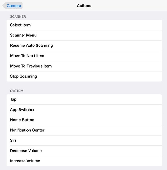 Accessibility Features in iOS 7.1b