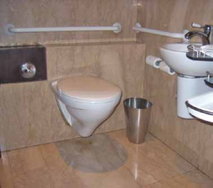 Accessible Public Restroom - Hotel Accessibility Manual