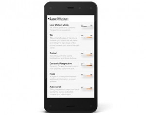Fire Phone - Mobility Accessibility Option