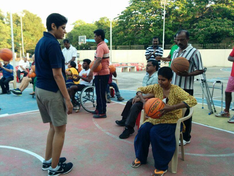 Chennai Eagles – Wheelchair Basketball, Chennai 