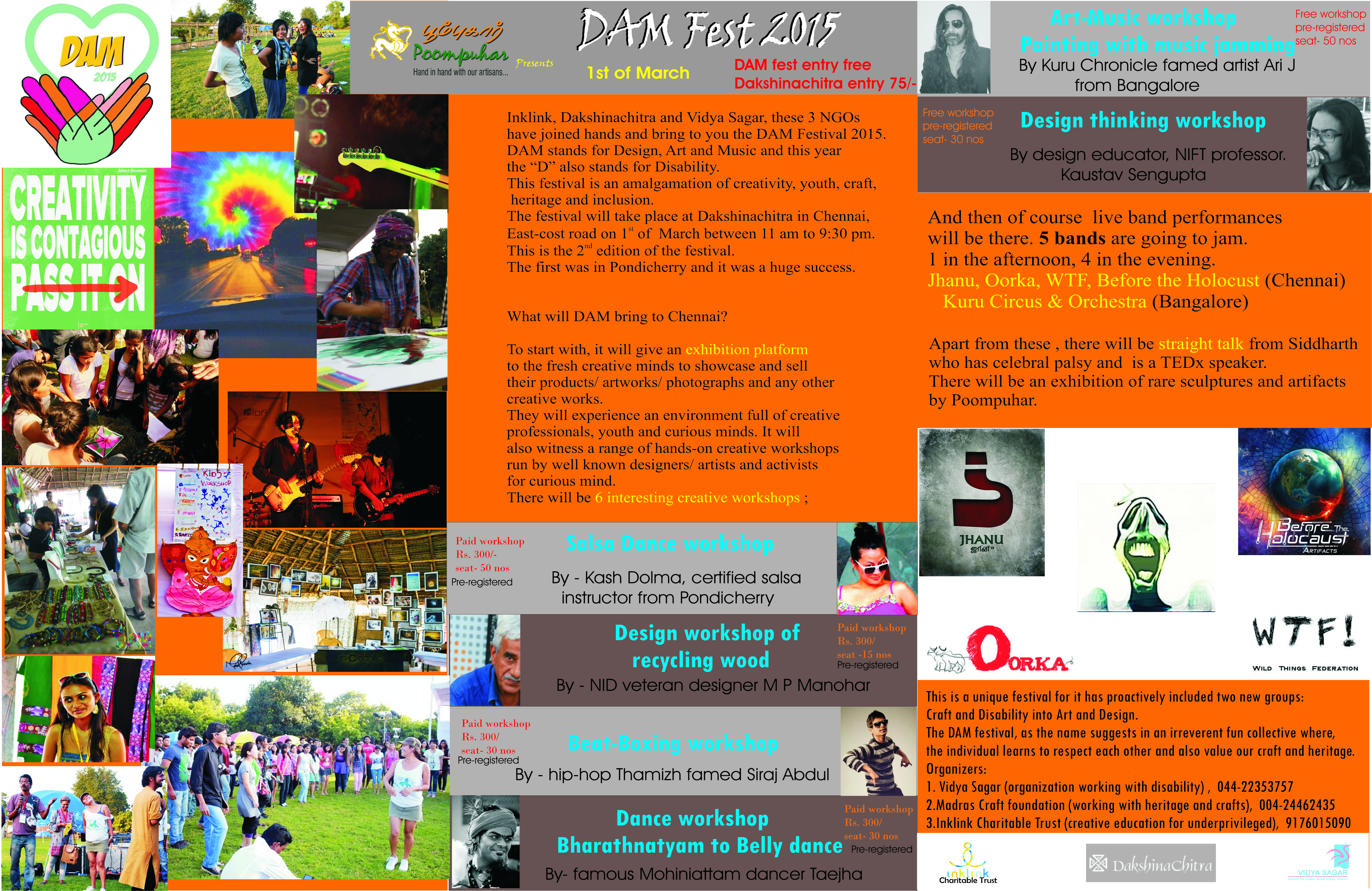 DAM Festival 2015 chennai