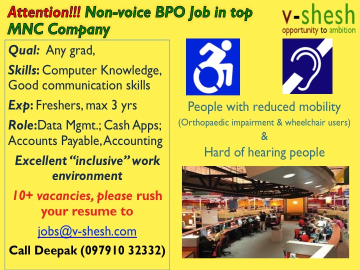 Non-voice BPO Job in top MNC Company