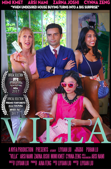 Villa comedy film poster