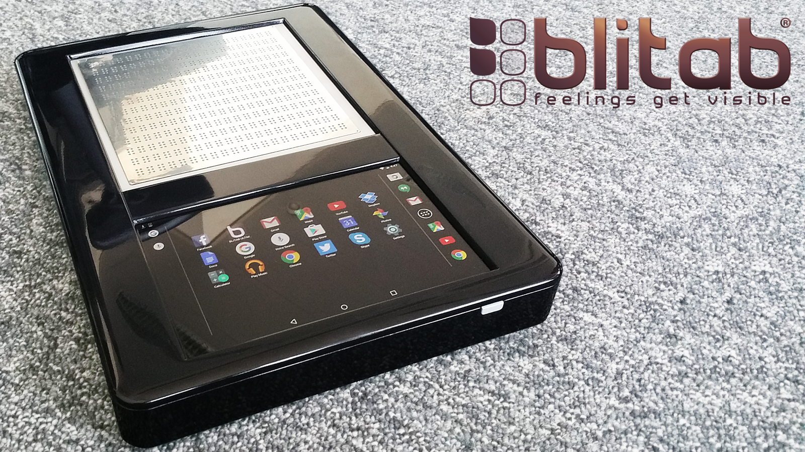 BLITAB® World’s first Tactile Tablet for Blind and Visually Impaired