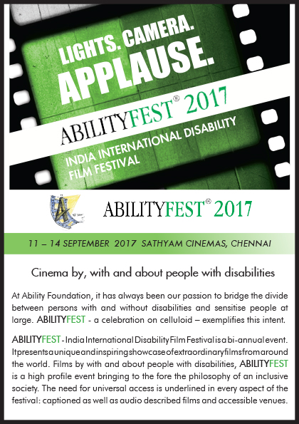 Ability Fest 2017 Chennai Satyam Cinemas