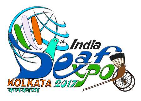 5th India Deaf Expo 2017 in Kolkata logo