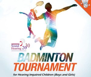 Badminton Tournament for Hearing Impaired Children