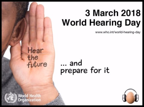 World Hearing Day 2018 banner