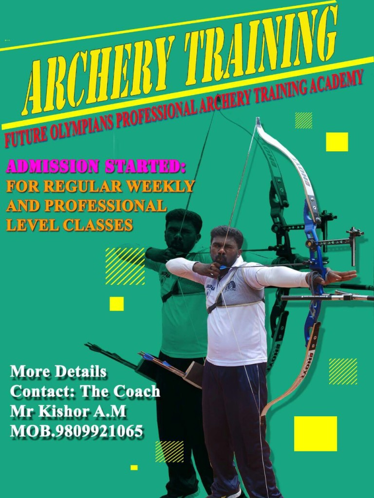 Professional wheelchair Archery Training for Persons with Disabilities