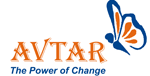 AVTAR Career Creators logo with butterfly