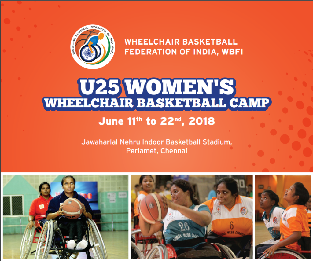 Women’s Wheelchair Basketball Training Camp 2018