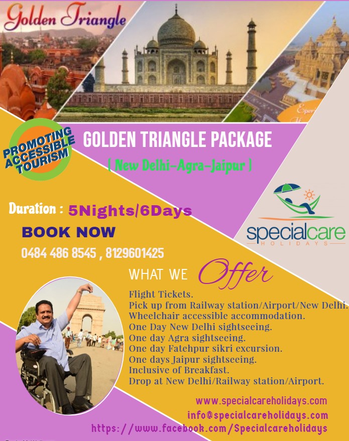 Special Care Holidays - wheelchair accessible tourism package