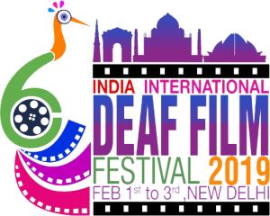 India International Deaf film festival 2019 – IIDFF banner