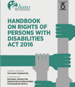 Handbook on Rights of Persons With Disabilities Act, 2016