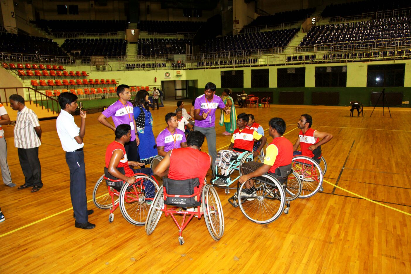 Introductory camp on Wheelchair Basketball – Uttarakhand
