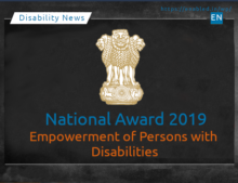 National Award for the Empowerment of Persons with Disabilities, 2019