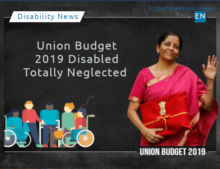 Budget 2019 : Benefits for Persons with Disabilities