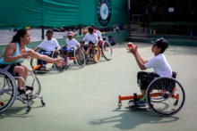 The First Serve – 2 day Wheelchair Tennis workshop at Hyderabad