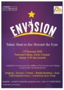 ENVISION - Talent hunt to see Beyond the Eyes