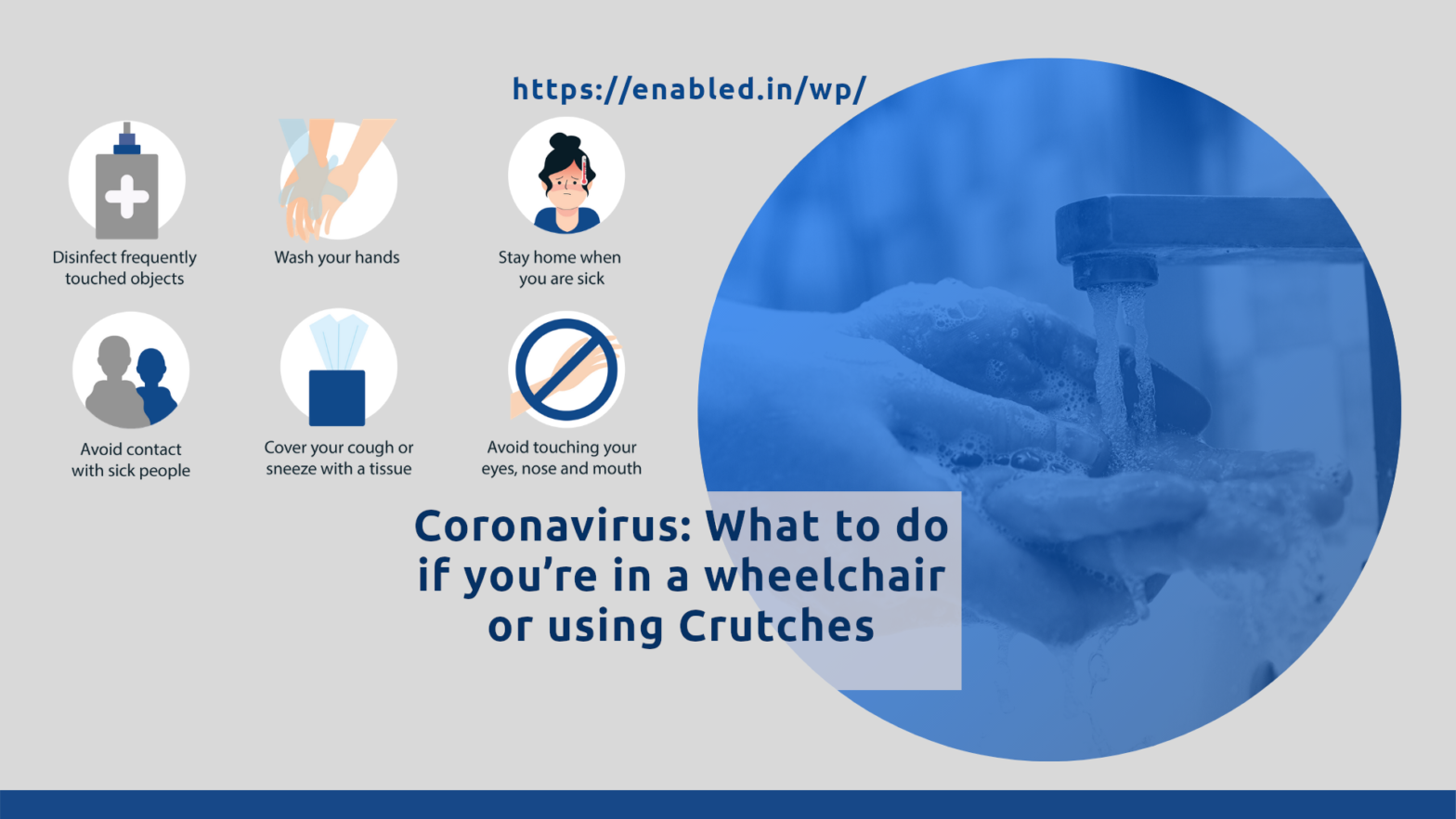 Coronavirus: What to do if you’re in a wheelchair or using Crutches