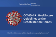 COVID-19 : Health care Guidelines to the Rehabilitation Homes