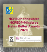 NCPEDP announces NCPEDP-Mindtree Helen Keller Awards 2020
