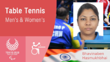 BHAVINA PATEL WINS! She saves game points in the 4th game & then takes the lead at a decisive moment from 7-10 down with 4 straight points and wins this match in 4 games. That takes her into the quarterfinals! (Confirmation of that shortly)