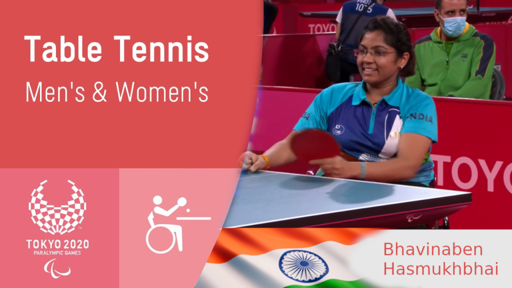 Bhavina Patel through to Quarter Finals - Paralympic Table Tennis Tokyo 2020