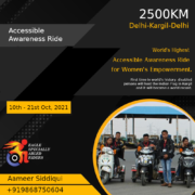 World’s Highest Accessible Awareness Ride for Women’s Empowerment