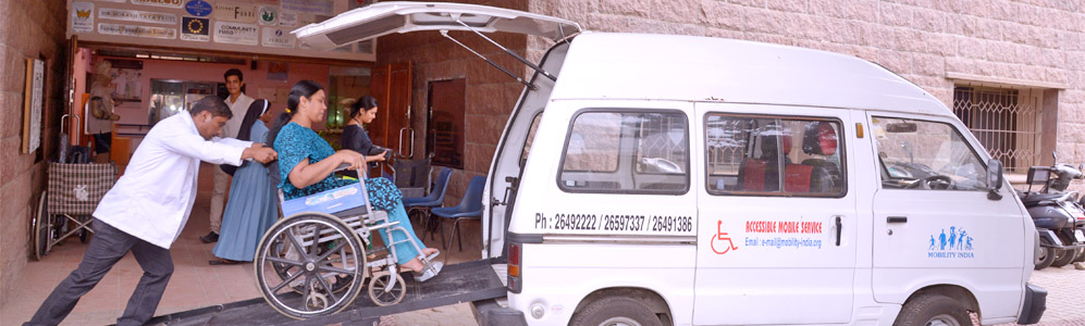Mobility India - Wheelchair Taxi services