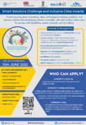 Call for Applications – Smart Solutions Challenge & Inclusive Cities Awards 2022