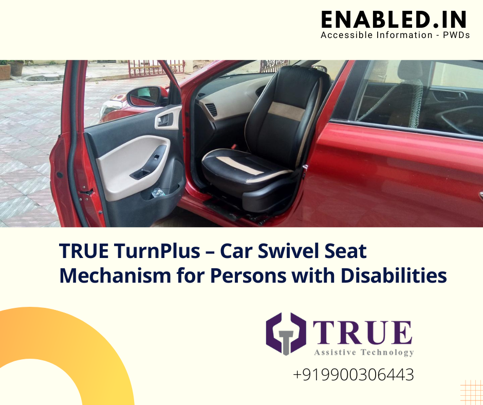 New Swivel Seat Improves Car Safety for People with Disabilities