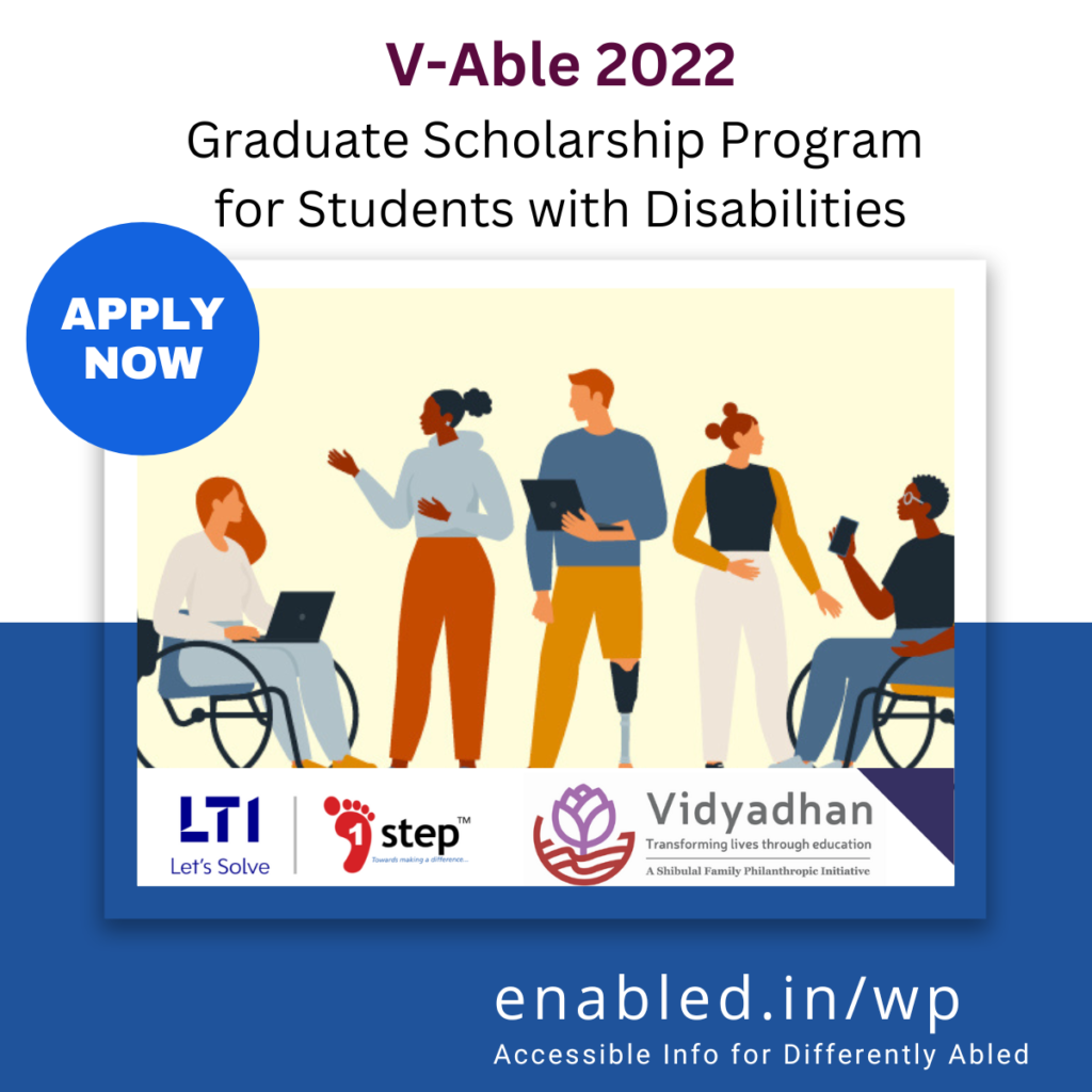 business plan scholarship for students with disabilities